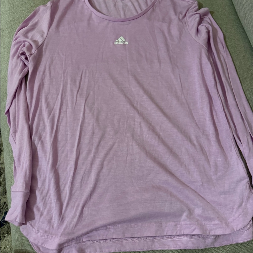 Adidas Primegreen‎ Lilac Top nwot